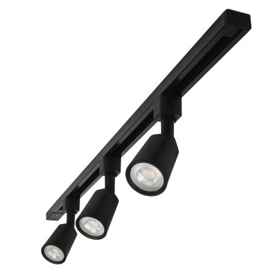 Светильник трековый светодиодный PTR 1508 3*8w 4000K 50° Black (чёрный) IP40 — вид 2