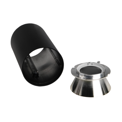 Светильник под лампу PDL-R 14080 GU10 BL/CH (черный/хром) 230V IP20 — вид 5