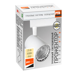 PTR  1325 25w 3000K 24° WH/WH (бел+бел реш) IP40 Jazzway