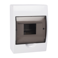 Бокс модульный навесной PDB/W 1006 WH (ЩРН-П- 6) IP41 Jazzway