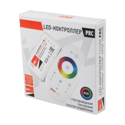 Контроллер PRC-4000RF RGB WH (белый)   12/24V 216/432Вт Jazzway