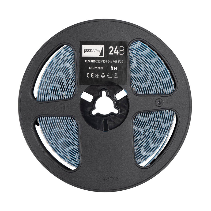 PLS PRO 2835/120-24V RGB  IP20 5m Jazzway
