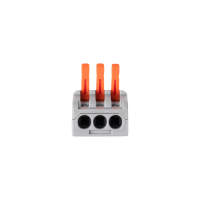 Клемма монтажная СМК PTC-3P 4233 BL/3 450V 32A 0.08-2.5(4.0)mm2 / 3 шт./ — вид 5