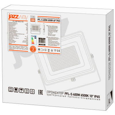 Прожектор светодиодный СДО PFL-S 400w 6500K 60° IP65 — вид 5