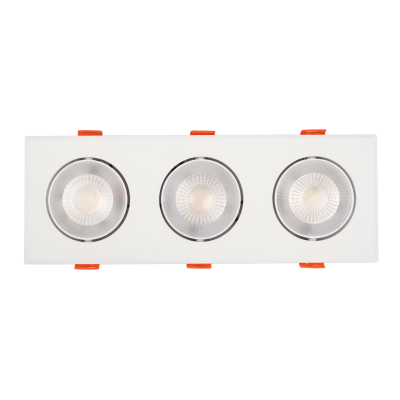 Светильник встраиваемый карданный PSP-S 413 3x8W 4000K 40° White IP40 — вид 2