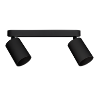 Светильник под лампу PDL-R 2xGU10 BL 230V IP20 Jazzway