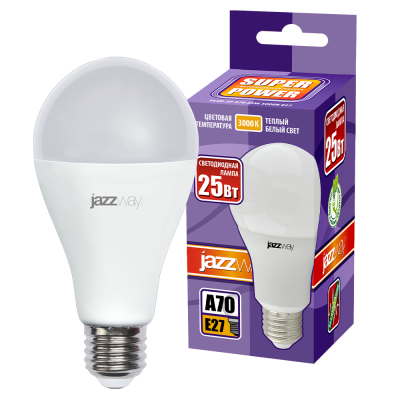 Лампа светодиодная PLED- SP A65 25w 3000K E27 230/50 — вид 3