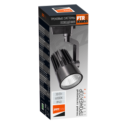 PTR  0130-2 30w 4000K 24° BL (чёрный) IP40 Jazzway
