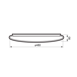 PPB   TUBES 60w 4000K IP20 D480*80  Jazzway