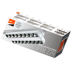 PTR  2260R 1F2S 60w 3000K 60°,120°,60° WH (белый) 280mm IP40 Jazzway