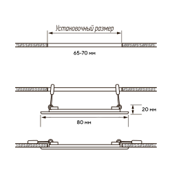 PPL-R  3w 6500K IP40 WH d90мм встр/круг Jazzway