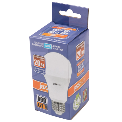 Лампа светодиодная PLED-A60 МО 20w 6500K E27 DC12-48V/AC12-48V (низковольтная) — вид 2