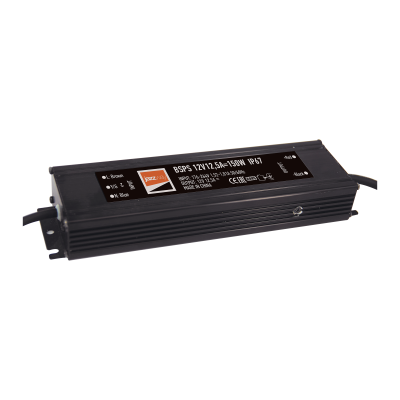 Блок питания (драйвер) BSPS 12V12,50A=150W IP67 3 г.гар.