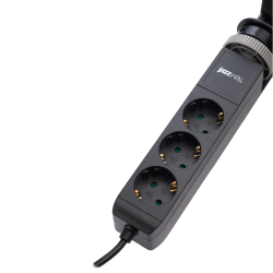 JAZZway ETD-03U-150-bk (3 x 1,5) заземл., выкл.