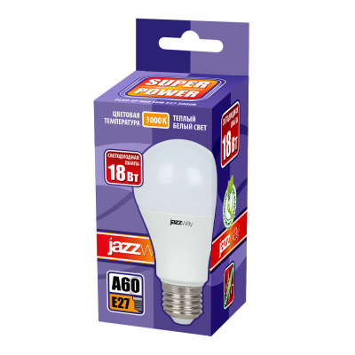 Лампа светодиодная PLED- SP A60 18w E27 3000K 230/50 — вид 2
