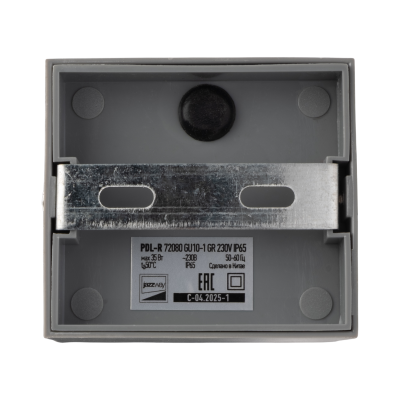 Светильник архитектурный под лампу PDL-R 72080 GU10-1 GR 230V IP65 — вид 5