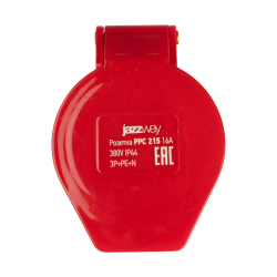 PPC 215 3Р+РЕ+N 16А 380В IP44 Jazzway