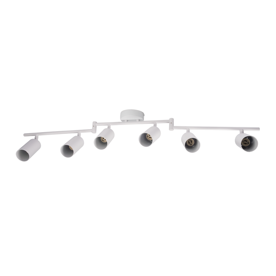 PCL 0606 6xGU10 WH 230V IP20 Jazzway