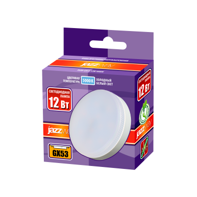 Лампа светодиодная PLED-GX53 12w=100w 5000K 1040 Lm  230V/50Hz — вид 2