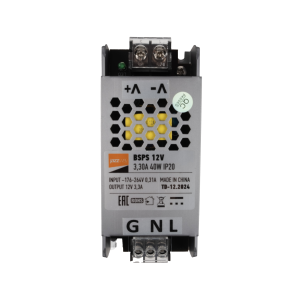 BSPS    12V3,30A= 40W IP20 2 г. гар. Jazzway
