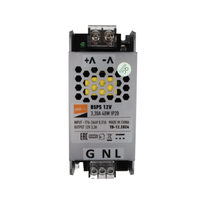 Блок питания (драйвер) BSPS 12V3,30A= 40W IP20 2 г. гар.