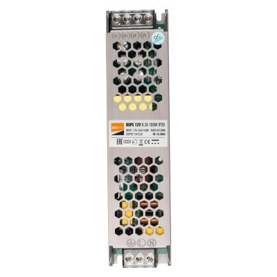 Блок питания (драйвер) BSPS 12V8,30A=100W IP20 5 л.гар.