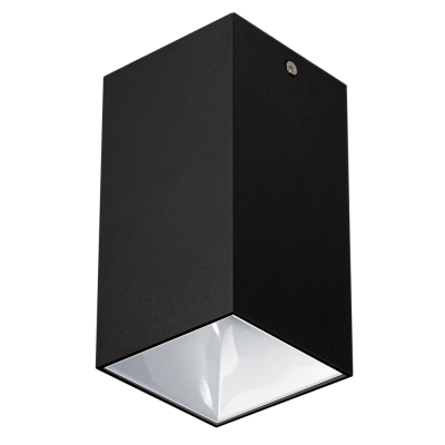 Светильник под лампу PDL-S 14074 GU10 BL/WH (черный/белый) 230V IP20