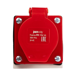 PPC 114 3Р+РЕ 16А 380В IP44 Jazzway