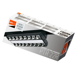 PTR  2260R 1F2S 60w 3000K 60°,120°,60° BL (чёрный) 280mm IP40 Jazzway