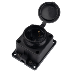 PRC-121-BL 16A 220V IP44 каучук Jazzway