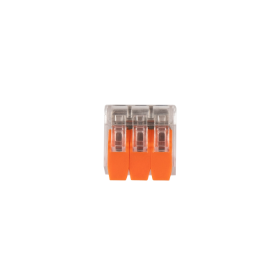 Клемма монтажная СМК PTC-3P 221-413 450V 32A 0,14-4.0mm2 /50 шт./ — вид 3