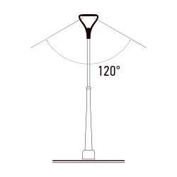 PGL 02   60w 5000K IP65 GR AC100-270V (парковый) (5лет гар.) Jazzway