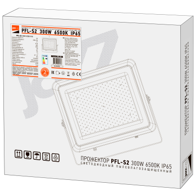 Прожектор светодиодный СДО PFL- S2 -300w 6500K IP65 — вид 5