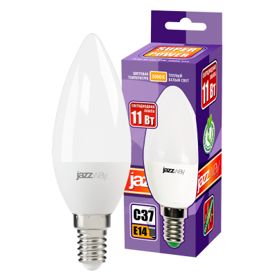 Лампа светодиодная PLED- SP C37 11w E14 3000K  230/50 — вид 3