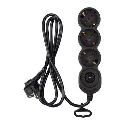 Удлинитель JAZZway EX-03GS-150-bk (3 x 1,5) заземл., выкл. — вид 3