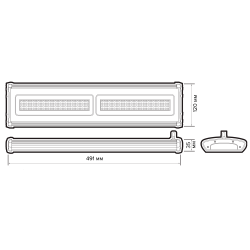 PPI- 03 100w 5000K 120° IP65 Jazzway