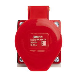 PPC 125 3Р+РЕ+N 32А 380В IP44 Jazzway