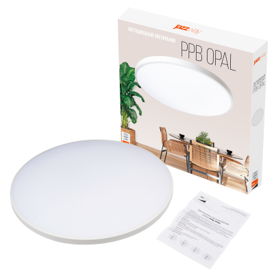 Светильник светодиодный декоративный PPB OPAL 70W 4000K WH d460X55 IP20 — вид 5