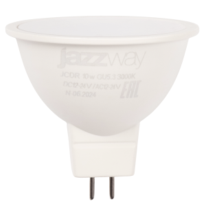 PLED- SP JCDR 10w 3000K GU5.3  12-24V (низковольтная) Jazzway
