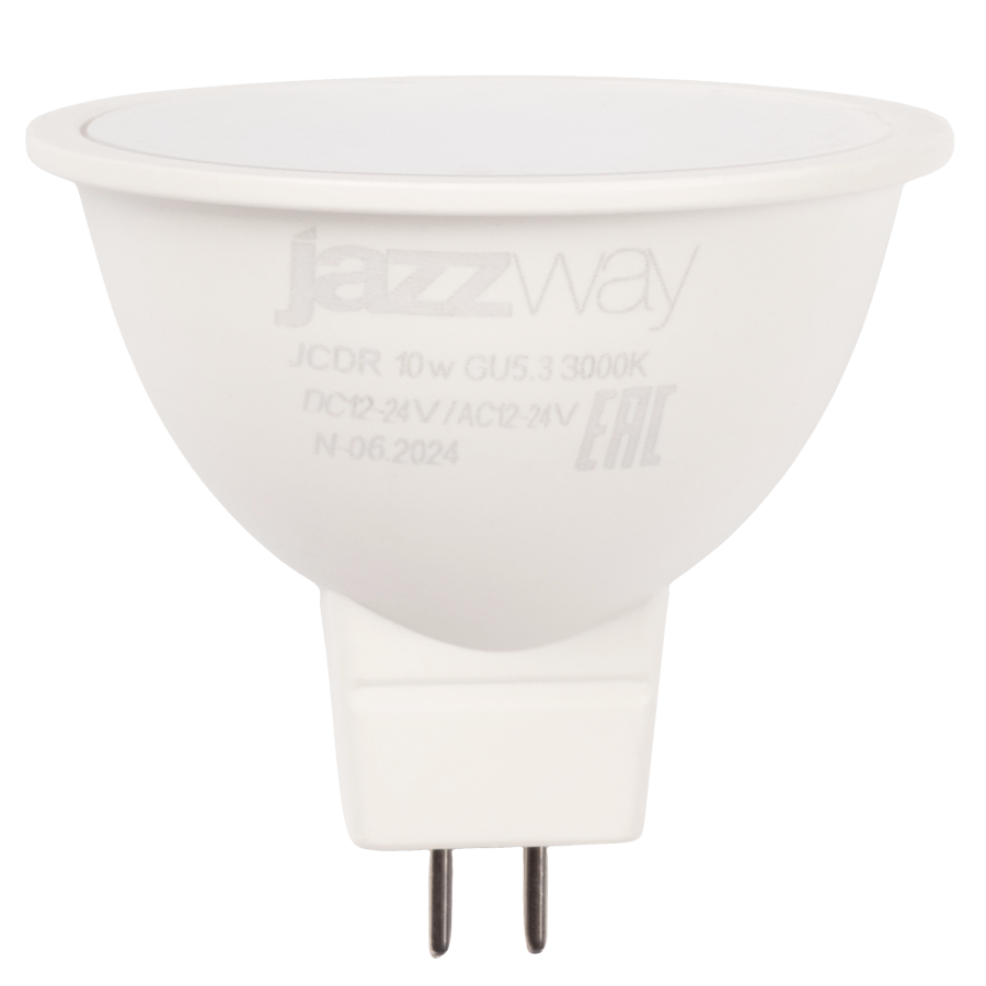 PLED- SP JCDR 10w 3000K GU5.3  12-24V (низковольтная) Jazzway