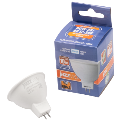 Лампа светодиодная PLED- SP JCDR 10w 4000K GU5.3  12-24V (низковольтная) — вид 5