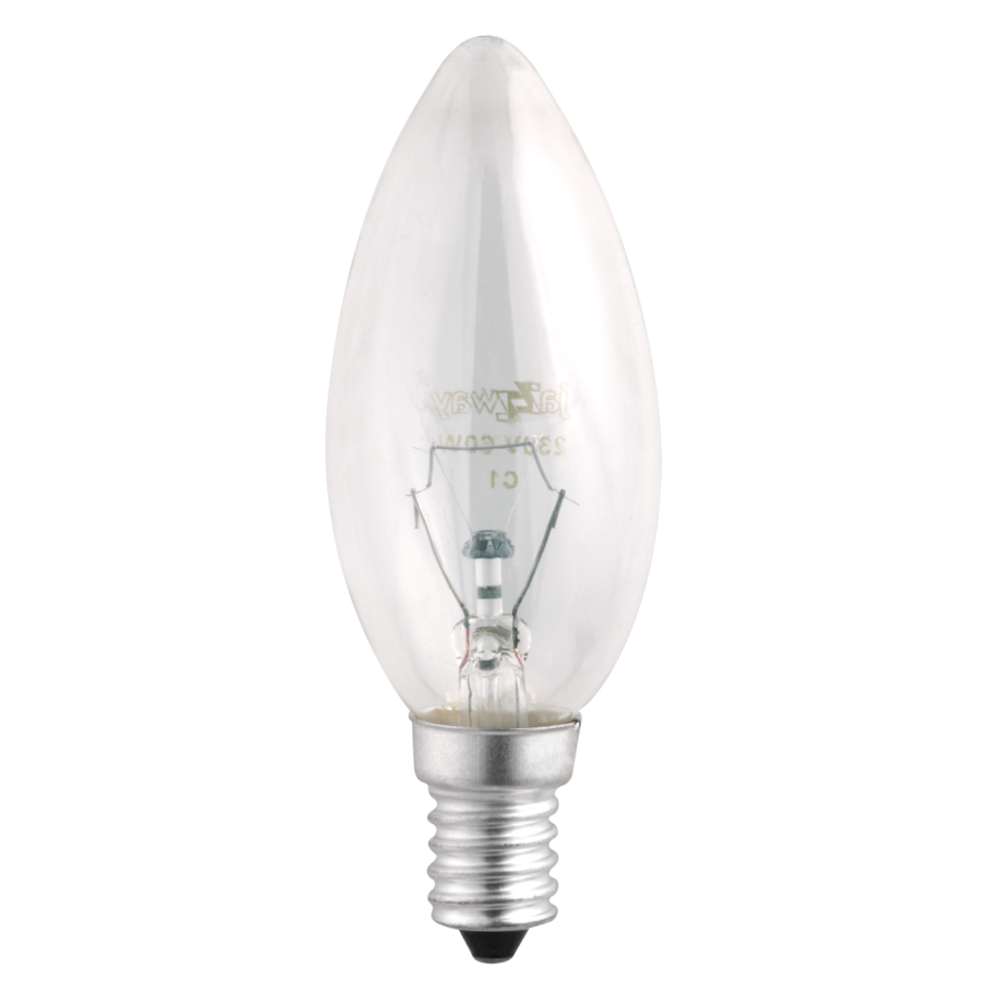 B35  240V  60W  E14  clear Jazzway