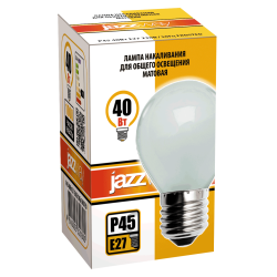 P45  240V  40W  E27  frosted Jazzway