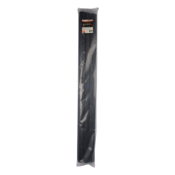 PTT-G 19/6-100-10 BL (ТТКнг 19/6) черная 1м (10 шт/уп)  Jazzway