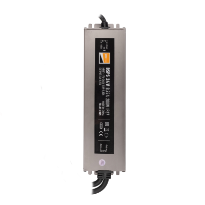 Блок питания (драйвер) BSPS 24V 8,25A=200W IP67 5 л.гар.