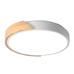 PPB Sсandic-R 36w 4000K WH/W с деревянной планкой IP20 D410*50 Jazzway