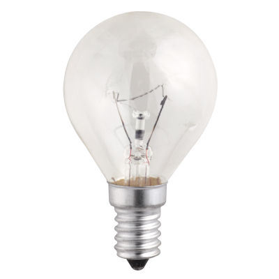 P45  240V  60W  E14  clear