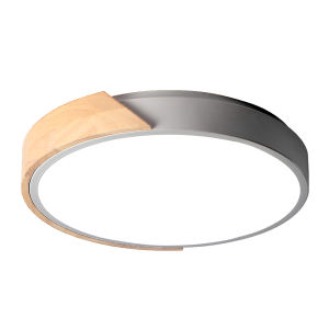 PPB Sсandic-R 36w 4000K GR/W дерево IP20 D385*60 Jazzway