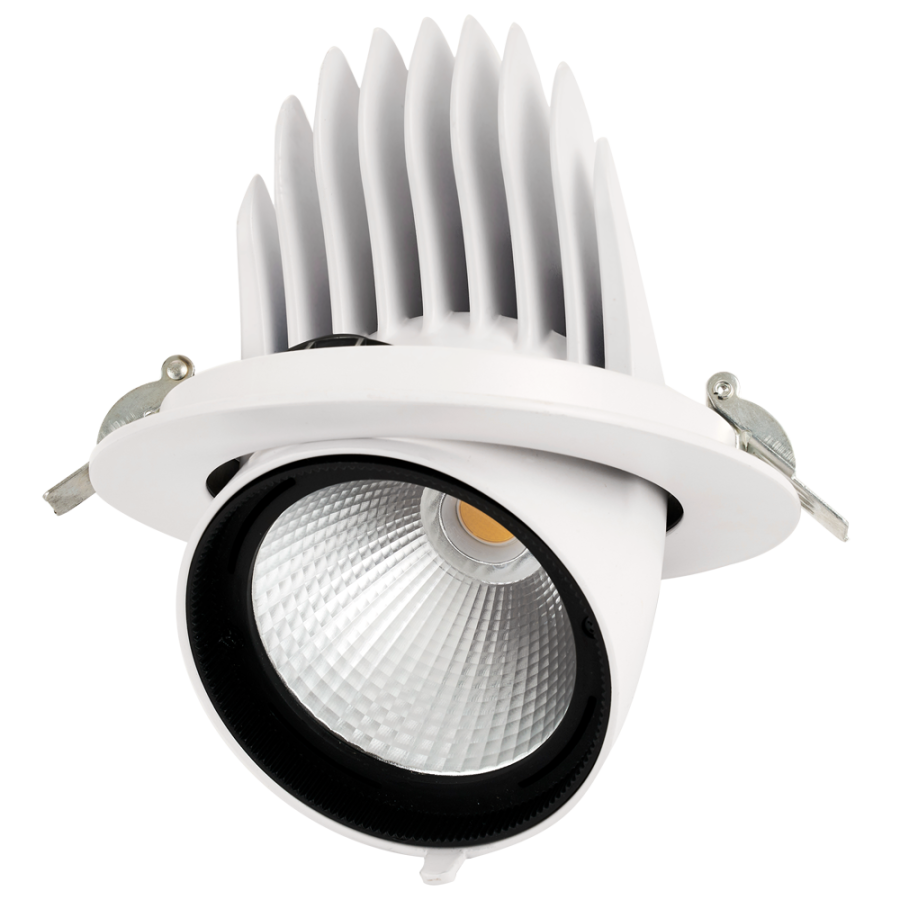 PLED DL4 40W 4000K 24° поворот  White  IP40 Jazzway