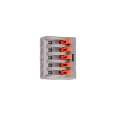 Клемма монтажная СМК PTC-5P 222-415 BL/5 450V 32A 0,08-2,5(4.0)mm2 / 5 шт./ — вид 3